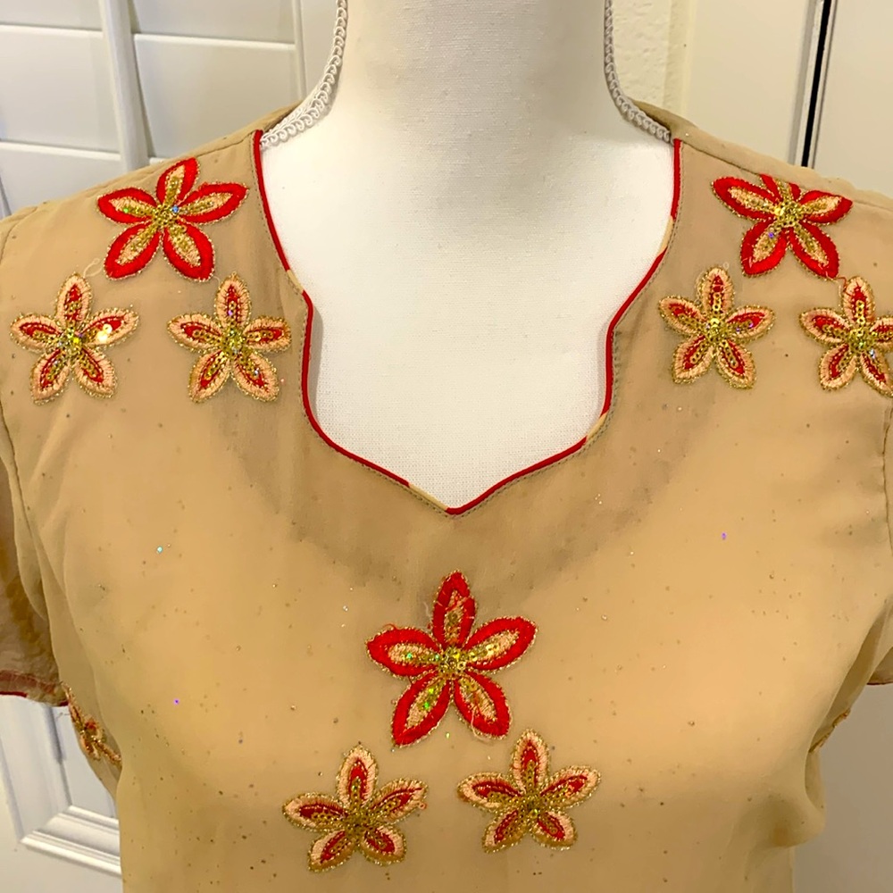 Custom Design 3-Piece Kurta/Shalwar/Dupatta Set W… - image 4